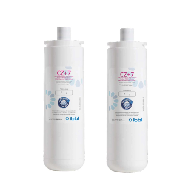 Kit 2 Refil Filtro IBBL CZ+7 para Purificador de Água FR600 E-due Imaginare - Home Appliances