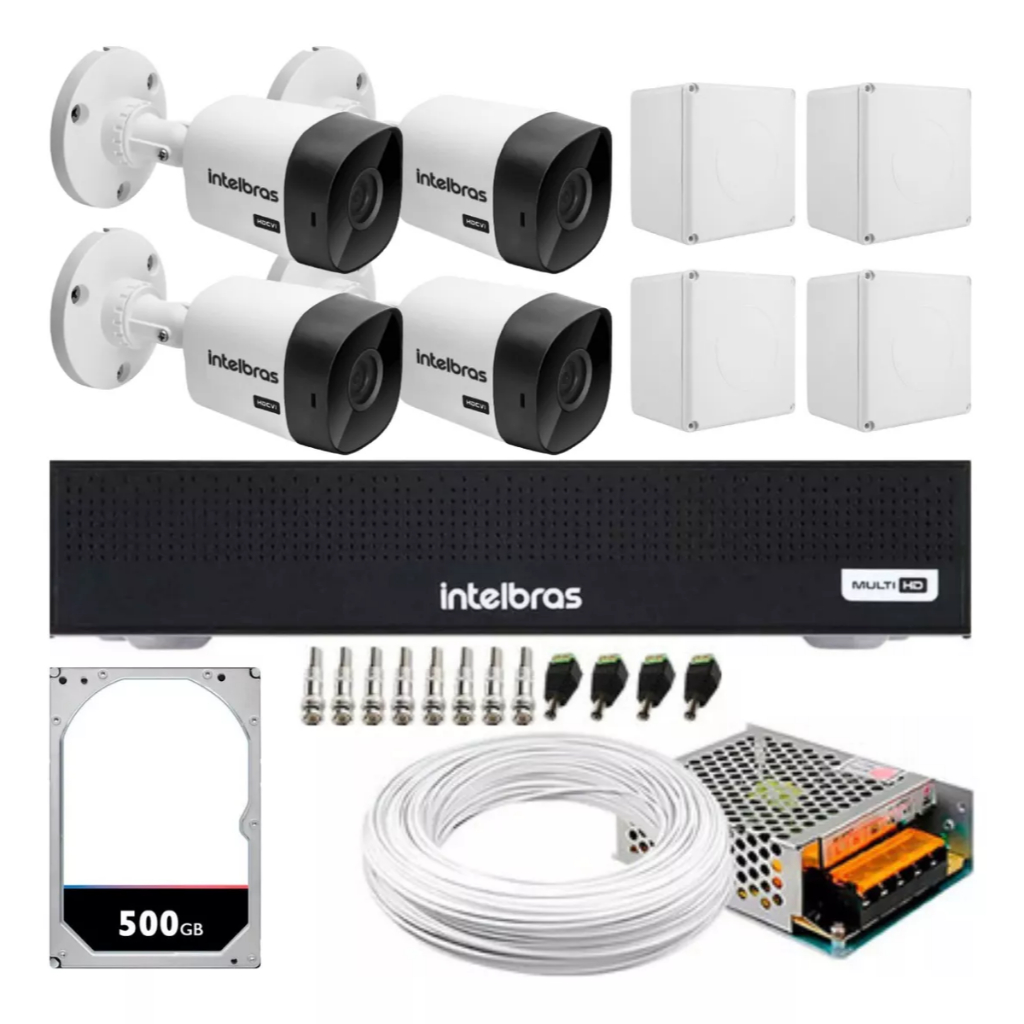 Kit Dvr 4 Câmeras: Onde Comprar | BuscaProdutos