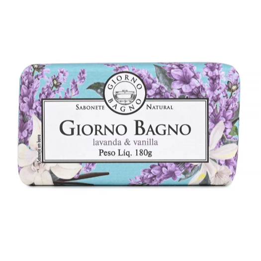 Sabonete Lavanda e Vanilla - 180g Giorno Bagno em Oferta na Shopee