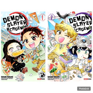 Mangá Demon Slayer Academia em Oferta na Shopee