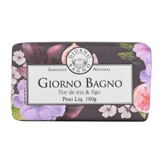Sabonete Flor de Íris e Figo 180g - Giorno Bagno em Oferta na Shopee