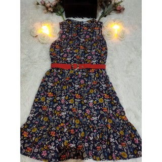 Vestido Juvenil Feminino Regata Estampada, Tam: 12, Marca: Fanyland