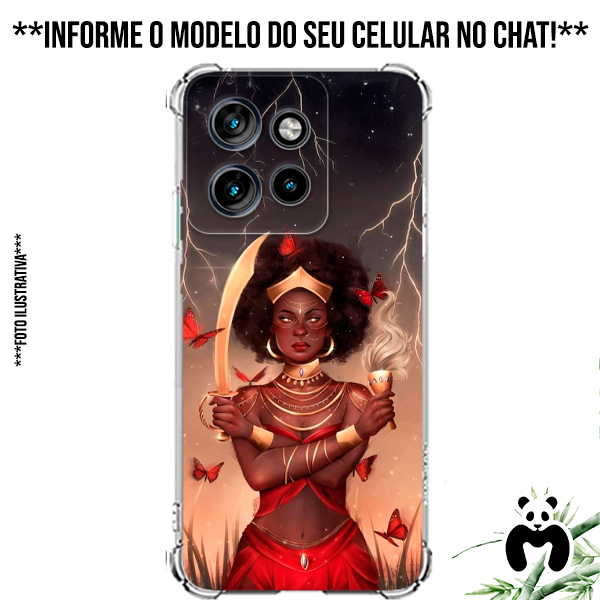 Capa Case Personalizada Umbanda Iansã Oyá Orixás Entidades Terreiro Candomblé Religião Fé em Oferta na Shopee