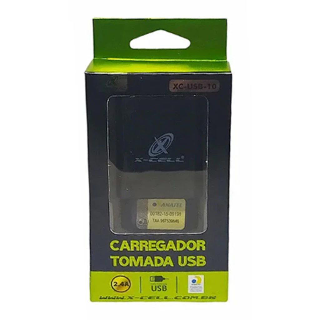 Carregador Turbo Tomada Plug Adaptador Fonte Usb 5v 2A Bivolt - Branco/ preto - detalhe