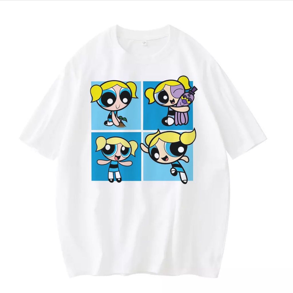 Camiseta Lindinha Blusa feminina masculina unissex power puff meninas super poderosas camisa estampada divertida tshirt