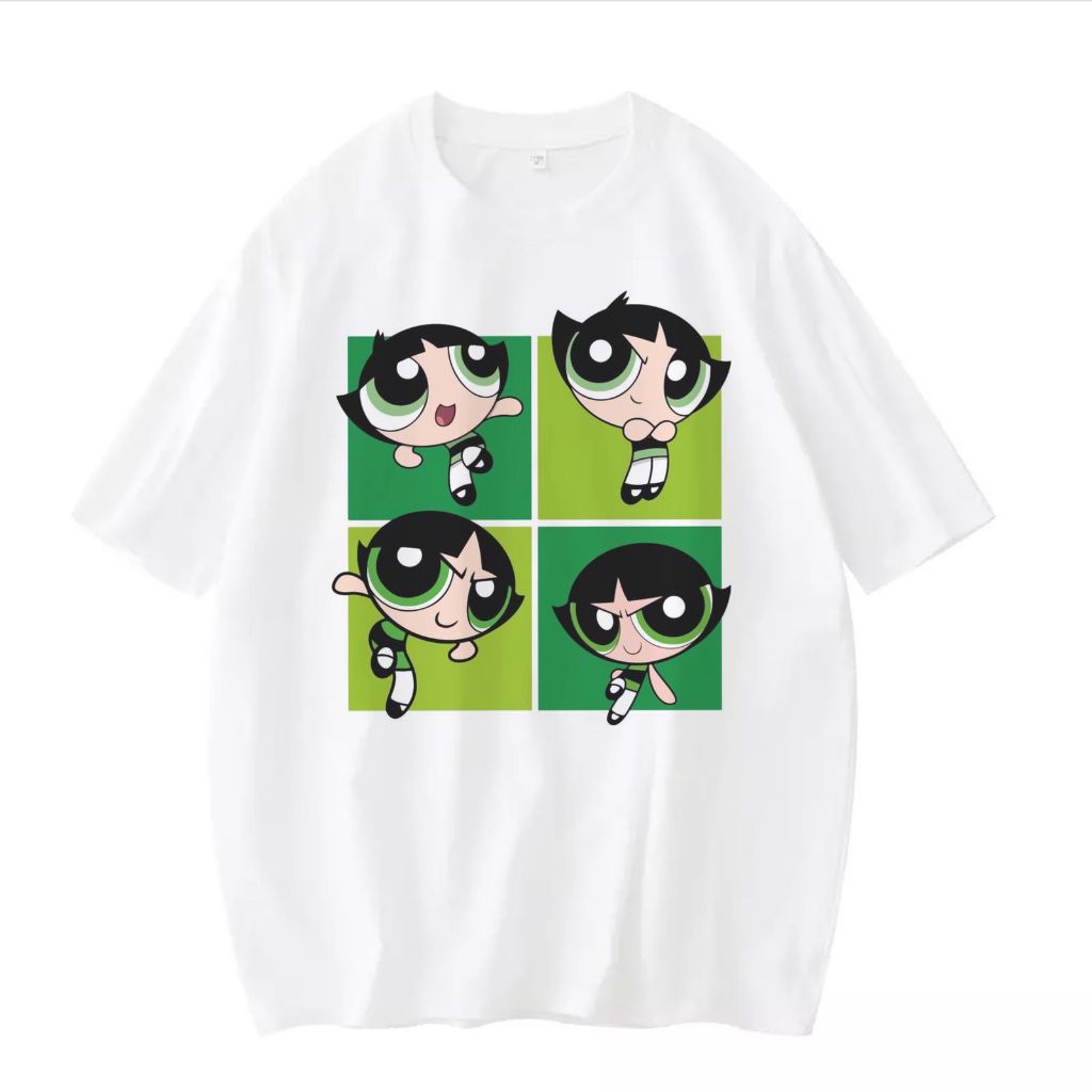 Camiseta Docinho blusa feminina masculina unissex meninas poderosas camisa estampada divertida tshirt power puff