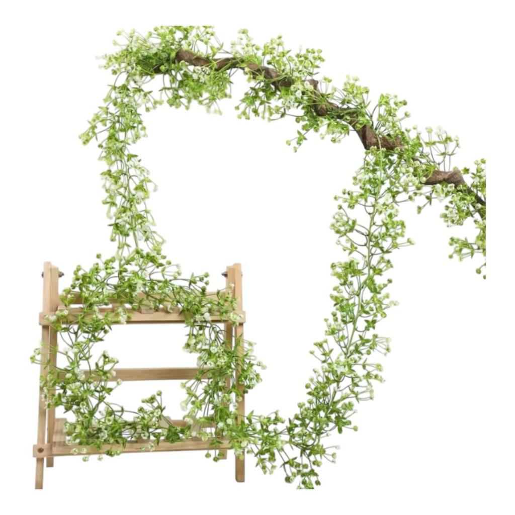 1 Corrente de  Mosquitinho Gypsophila Artificial Videira Decoração  Flor Casamento, Festas em Oferta na Shopee