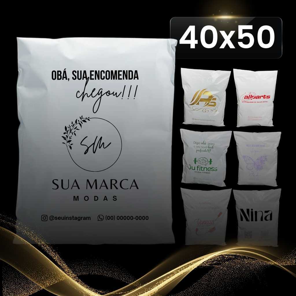 Envelopes de Segurança Personalizados G 40x50 Embalagem Inviolável Para Envio 100/250 UN