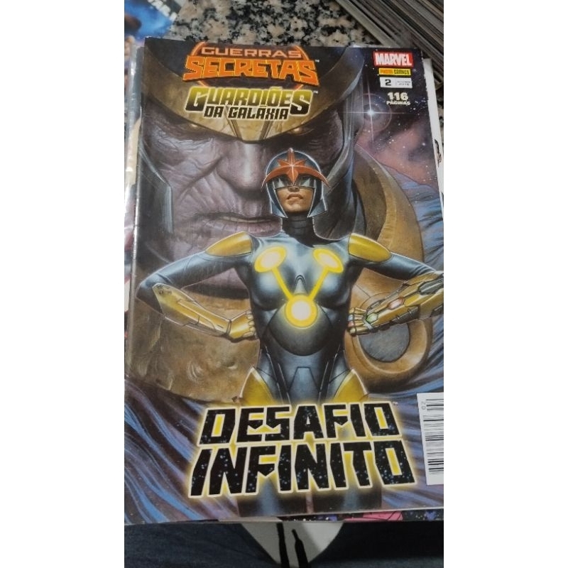 guerras secretas guardiões da galáxia desafio infinito 2