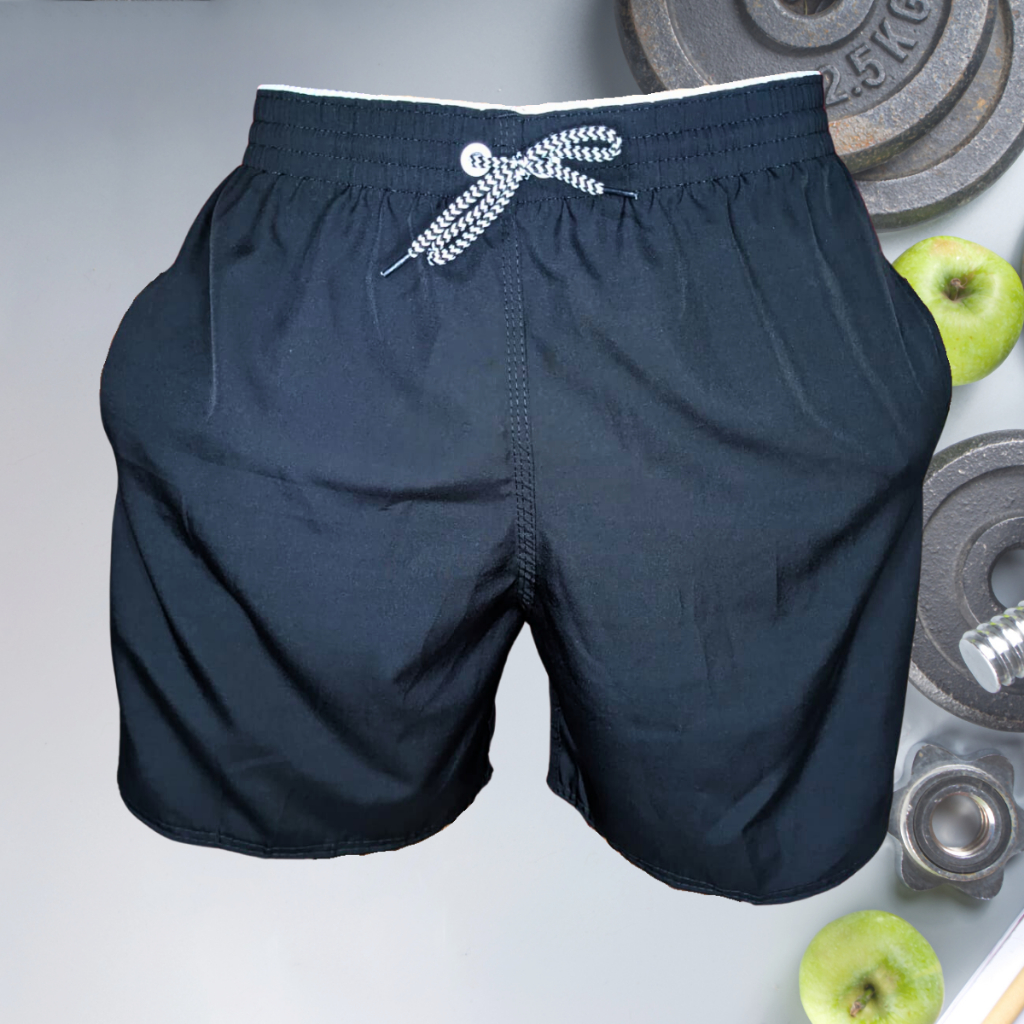 KIT 1-3 Bermudas Short 3 Bolsos Tactel