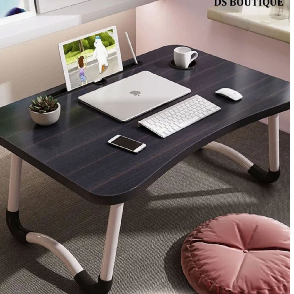 Mesa para Notebook Portátil Dobrável - Compacta, Ajustável e Multifuncional