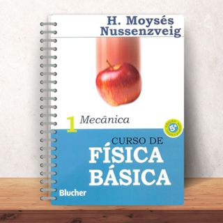 Curso de fisica basica - H. Moysés - vol. 01, 02, 03 e 04, apostila encadernada com espiral, impressão preto e branco. em Oferta na Shopee