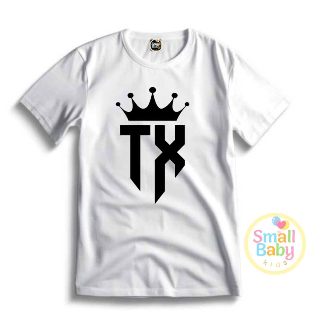 Camisa/Camiseta Infantil Unissex TX Coroa Moda Country