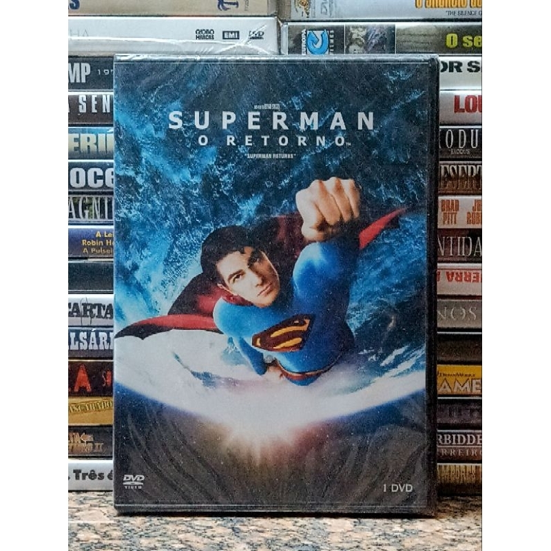 DVD Superman - O Retorno - Edição ORIGINAL DC - Brandon Routh - Ação / Aventura - Novo Lacrado
