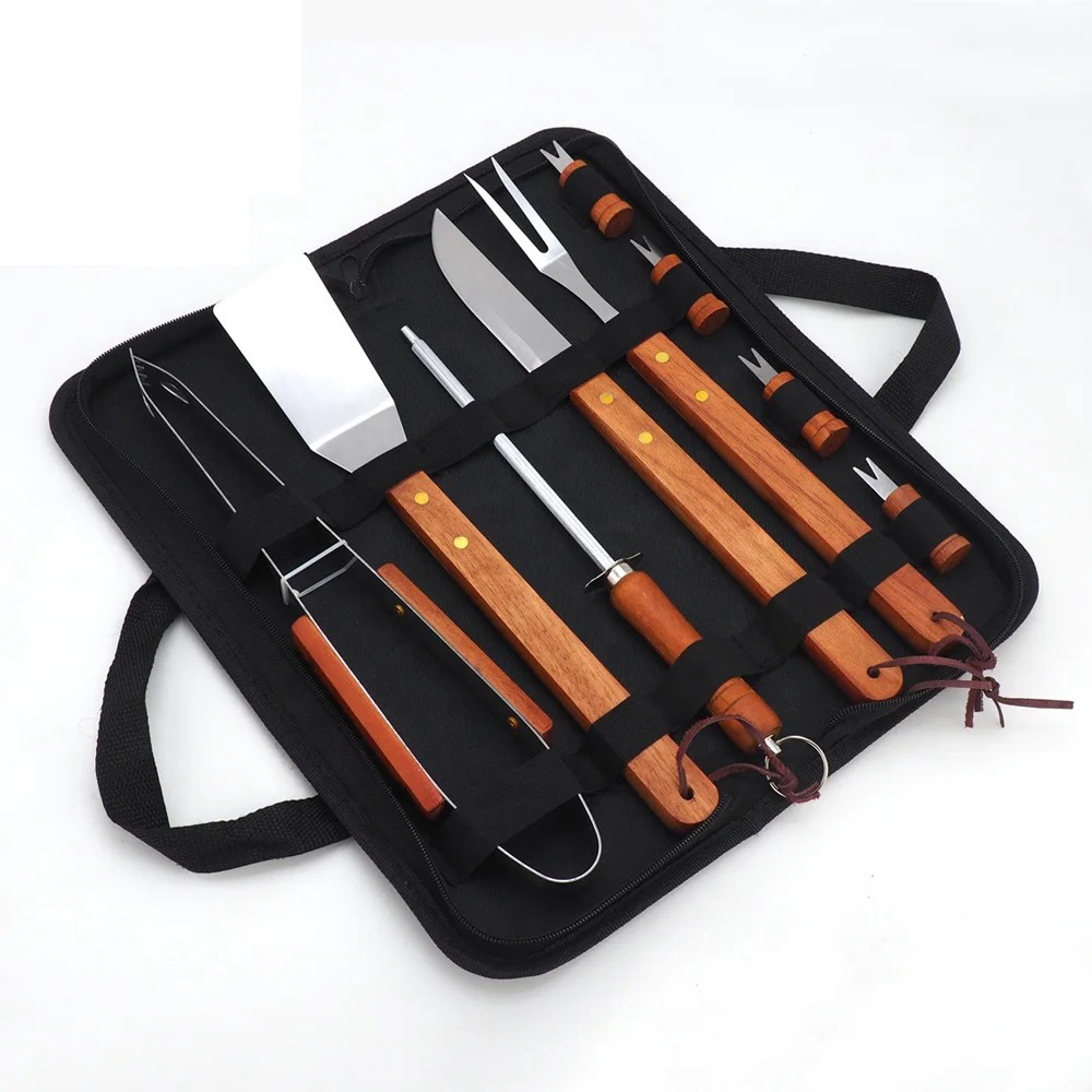 Kit Churrasco Advantage 10/18 Peças Aço Inoxidável