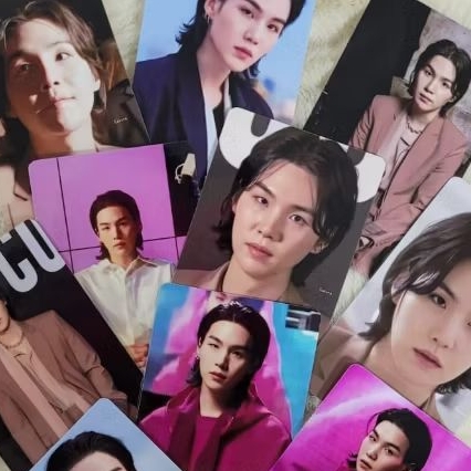 Photocards BTS Yoongi V.A.L.E.N.T.I.N.O Kit Bts Kpop 10 Unidades
