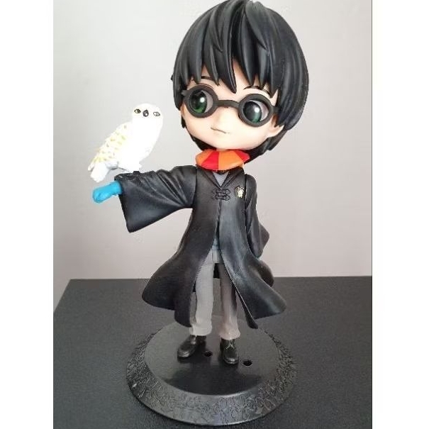 Harry Potter com a Coruja ,   Boneco  Action Figure , Colecionáveis- 16cm comprimento