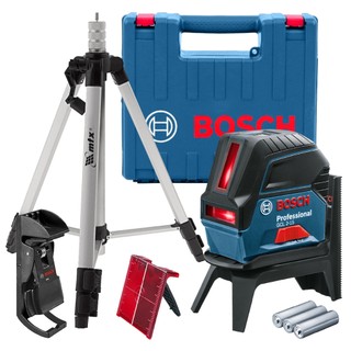 Nível Laser GCL 2-15 Bosch 15 Metros com Tripé 110cm em Oferta na Shopee
