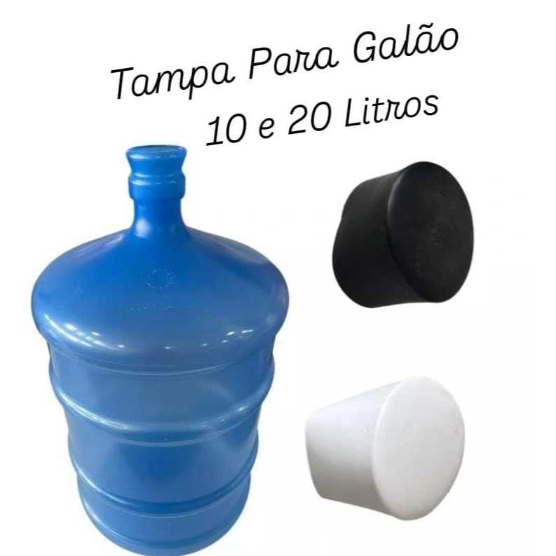 Tampa Para Galão De Água Mineral De 10 E 20 Litros Resistente (1 Unidade)