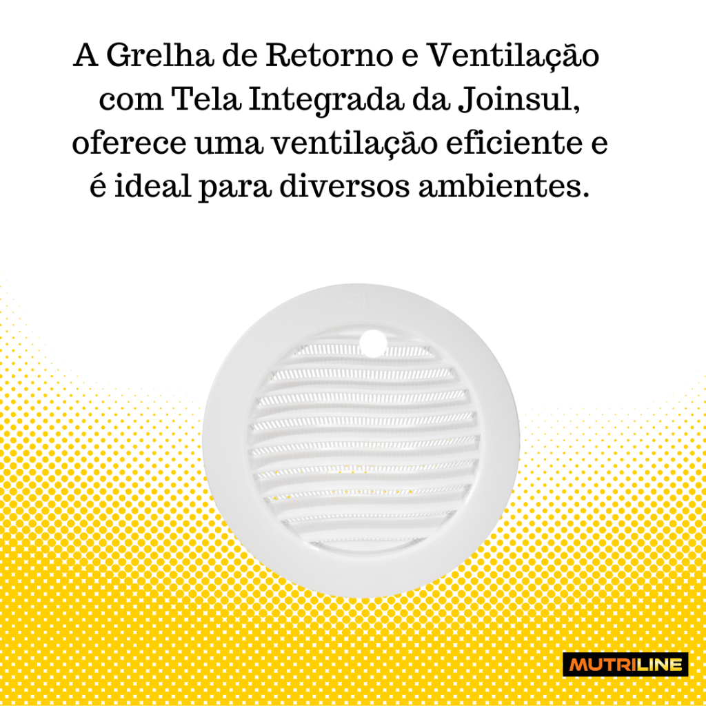 Imagem Grelha Acabamento Ventilação 100mm  pra Exaustores, coifas, portas