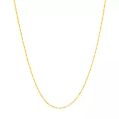 Cordão Rommanel Colar Fio Cadeado 0,40 Mede 40cm 530307 / 50cm 530308