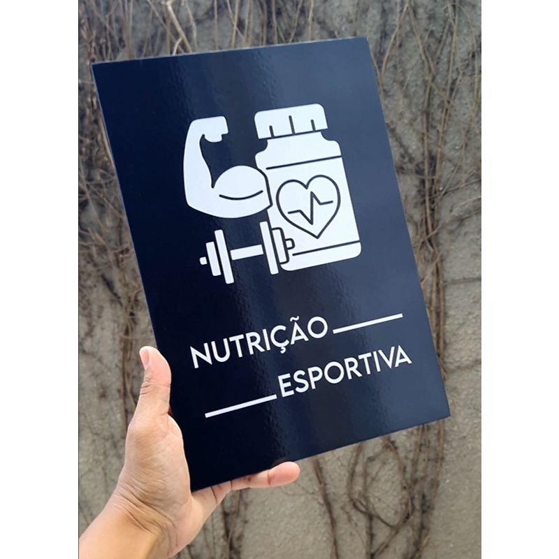 Quadro de Nutrição Esportiva com Acompanhamento
