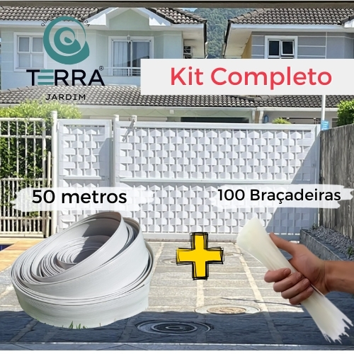 KIT Protetor de Portão Fita PVC Várias Cores (10 cm altura) +Presilha/Abraçadeira Nylon Enforca Gato em Oferta na Shopee