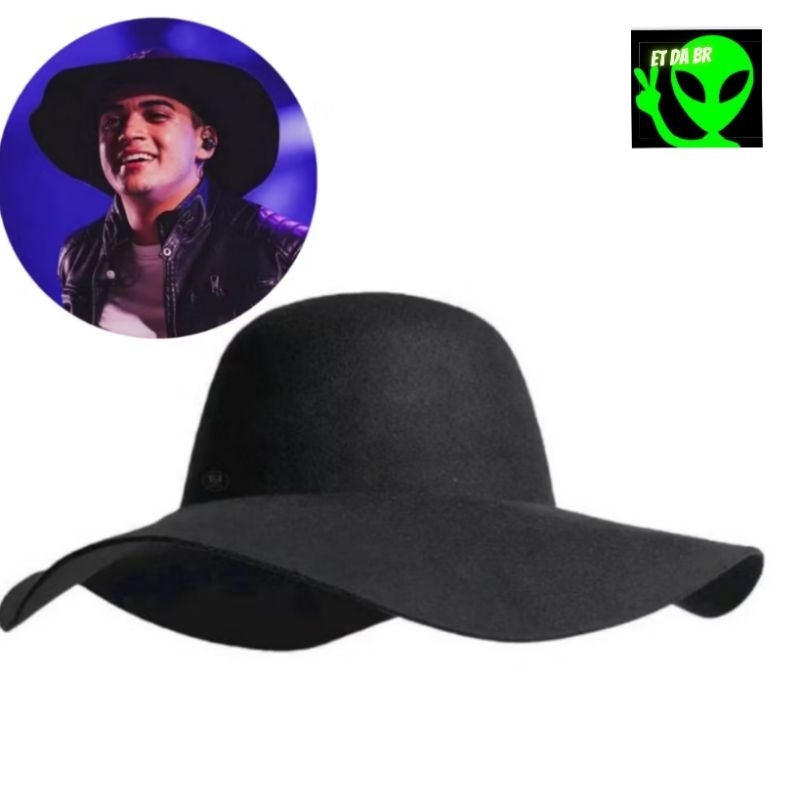 chapéu cata ovo feltro tradicional chapeu batateiro chapeu caminhoneiro natan frases em Oferta na Shopee