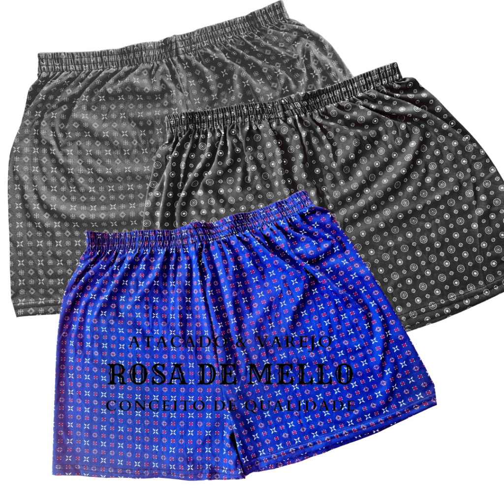 Kit Cueca Samba Canção de Dormir Homem Masculino Short Shortinho Fresquinho e Confortável Pijama em Oferta na Shopee