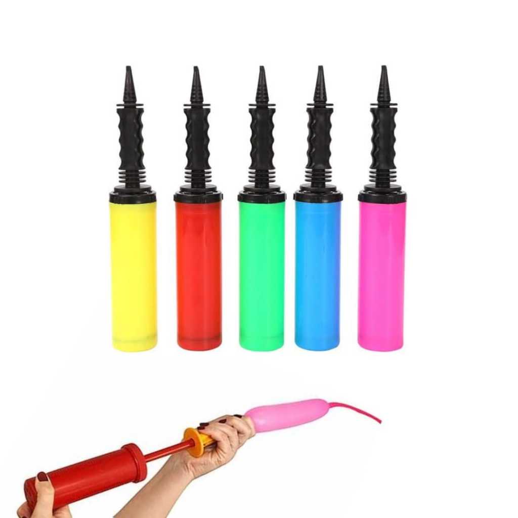 Bomba Para Inflar Balões Inflador Manual 1 Unidade