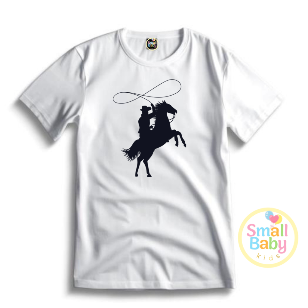 Camisa Camiseta Infantil Juvenil Cavalo Montaria Pião Laço Moda Country em Oferta na Shopee