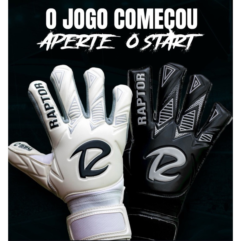 Luva de Goleiro Profissional RAPTOR STAR ENVIO MESMO DIA em Oferta na Shopee