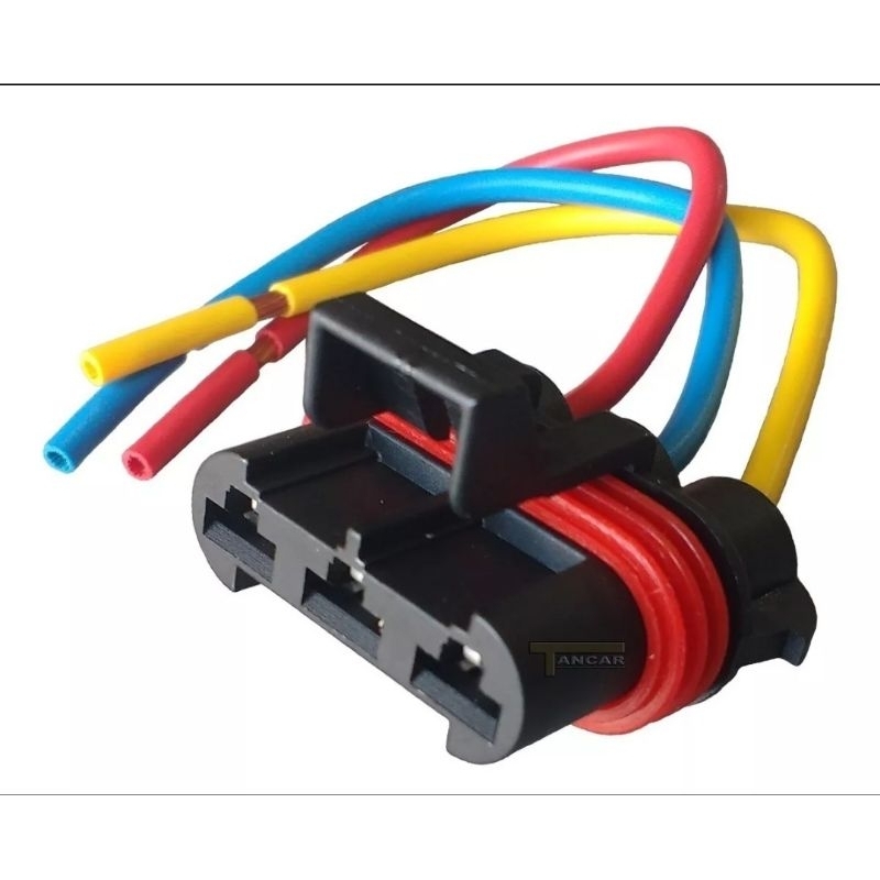 Conector Plug Da Ventoinha Radiador Astra Vectra S10 Blazer