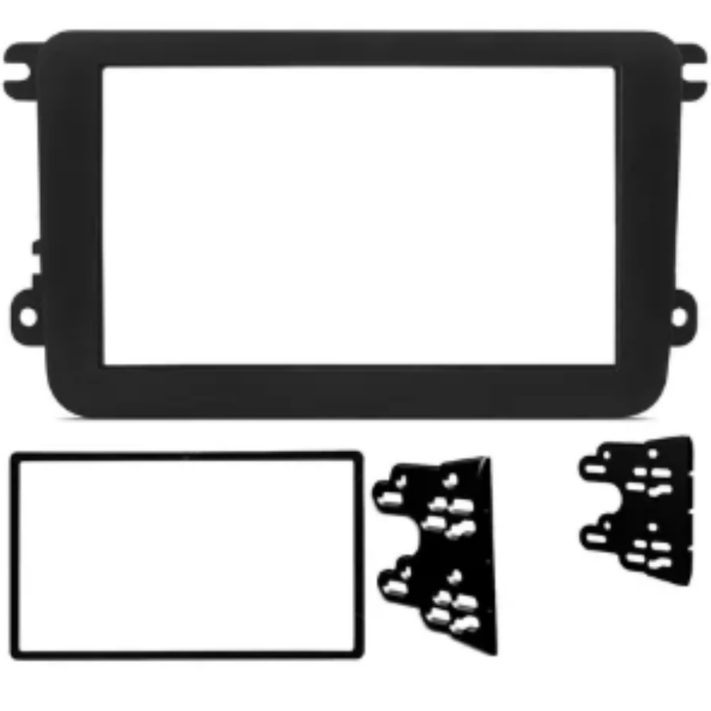 Moldura Painel 2din Jetta Tiguan Amarok Gol G7 Voyage G7 Saveiro G7 Passat Variant novo Fusca em Oferta na Shopee