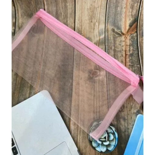 Estojo Necessaire Organizador de Bolsa Porta Maquiagem Porta Lápis em Nylon
