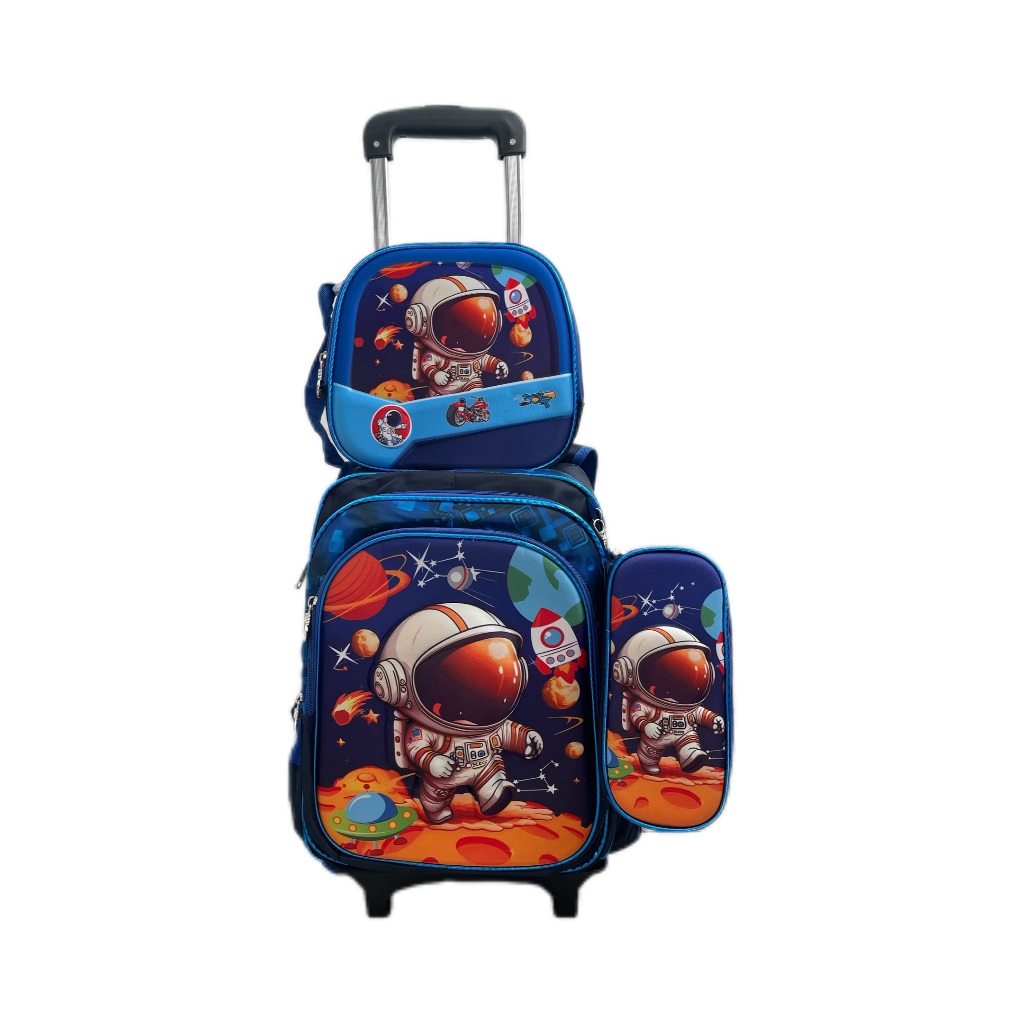 Kit 3 Bolsas 3D para Material Escolar Mochila, Lancheira, Estojo Infantil Desenhos em Oferta na Shopee