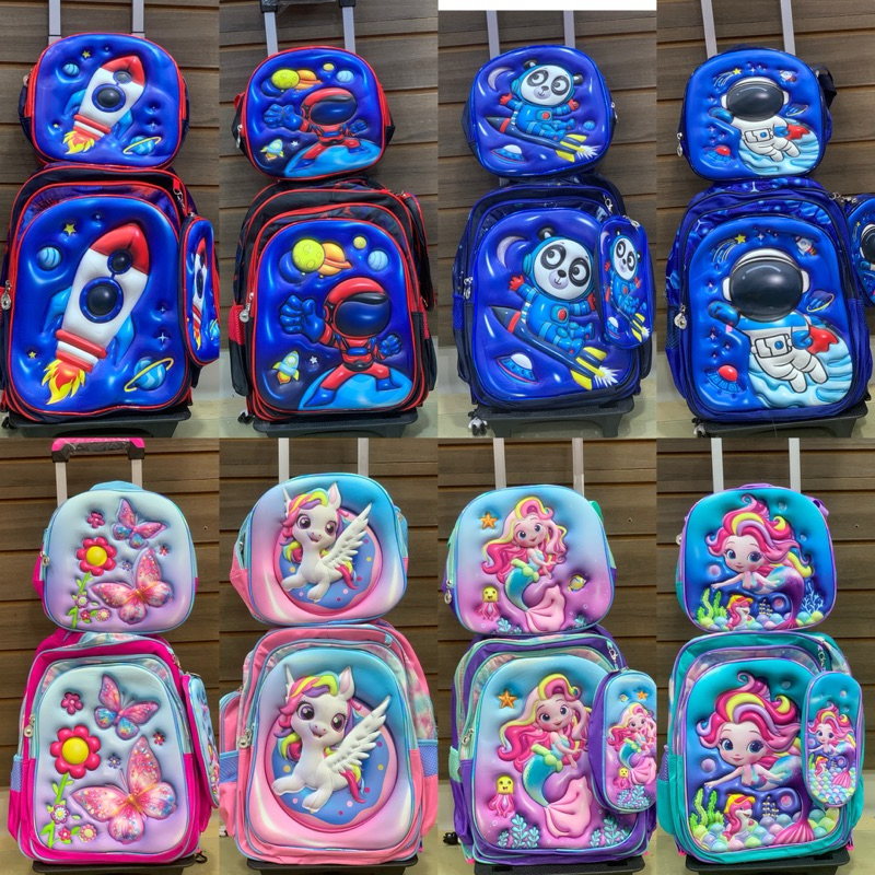 kit mochila carrinho e Kit mochila de Contas em Oferta na Shopee