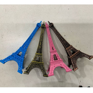 Torre Eiffel Paris Coloridas de Decoração em Metal 13cm em Oferta na Shopee