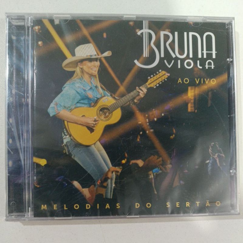 CD BRUNA VIOLA/MELODIAS DO SERTÃO.(AO VIVO)