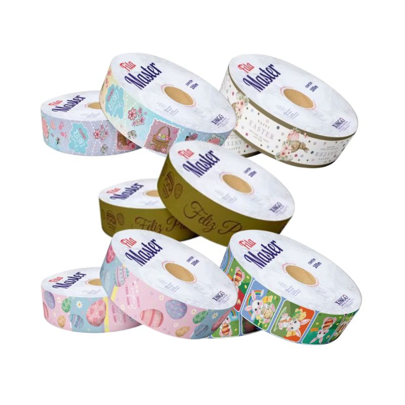 Fitas Master Decoradas Páscoa Diversas Estampas Xingó 32mm x 50m. em Oferta na Shopee