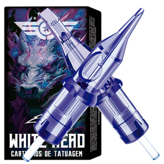 10 Agulhas Cartucho - White Head Todas as Medidas 3/5/7/9/11/13/15 em Oferta na Shopee