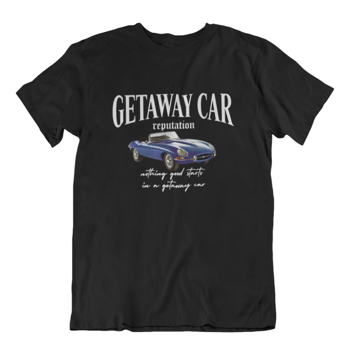 Camiseta Taylor Swift Reputation Nothing Good Starts in a Getaway Car 100% Algodão