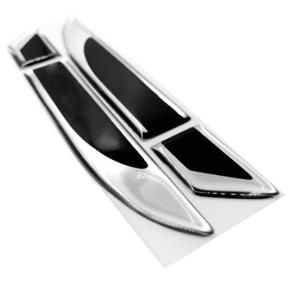 Par Emblema Lateral Sport Todos Resinado Adesivo Paralama — imagem 2 de 2