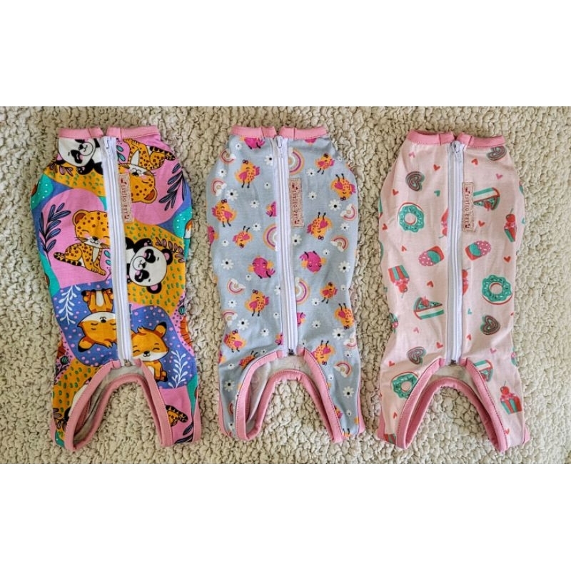 Roupa Pós Cirúrgica Cães / Cachorro Estilo Pet - Algodão/Elastano