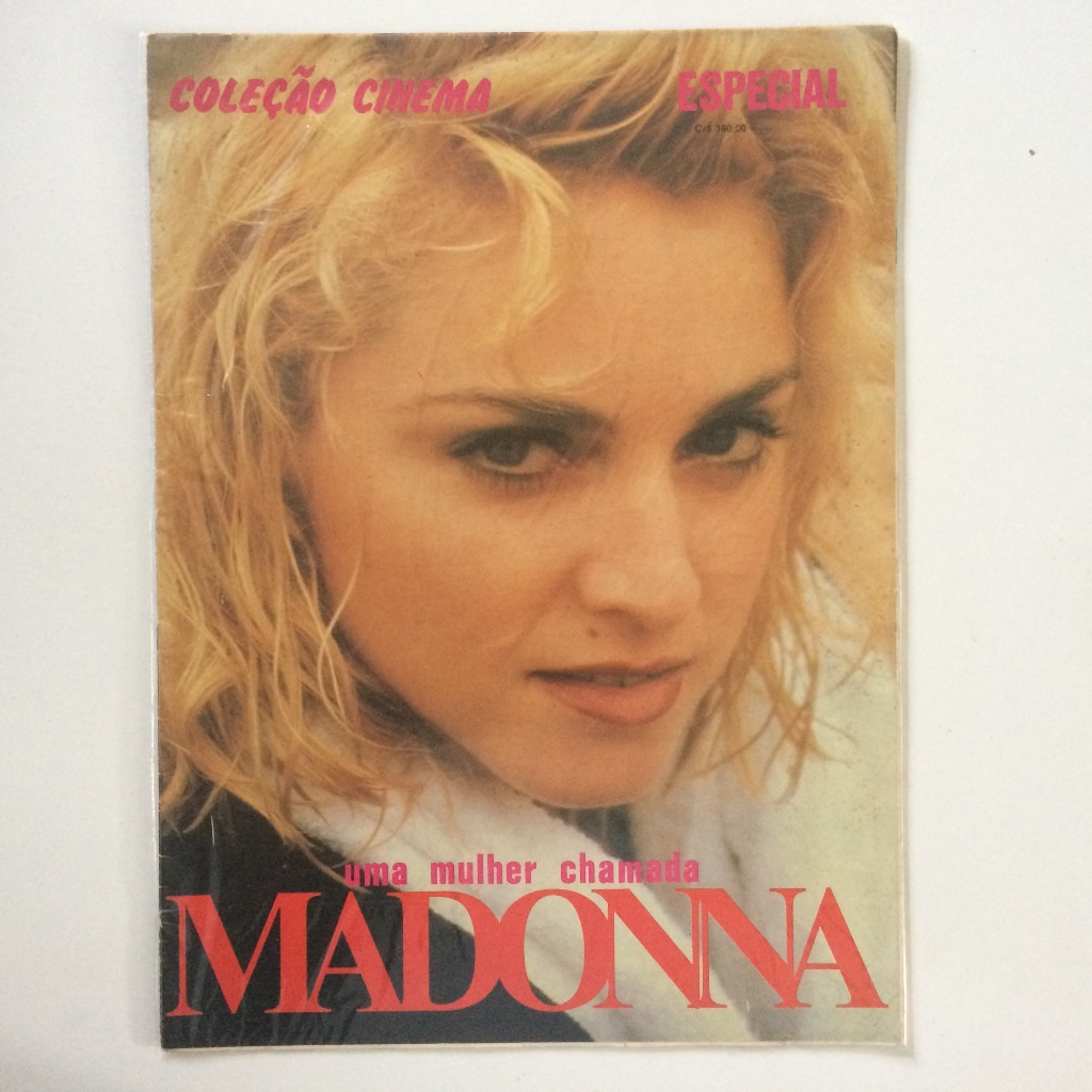 MADONNA REVISTA-POSTER UMA MULHER CHAMADA MADONNA RARO PERFEITO