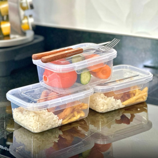 Kit 10 marmitas 800ml com duas travas herméticas organizador de congelador pote livre de BPA em Oferta na Shopee