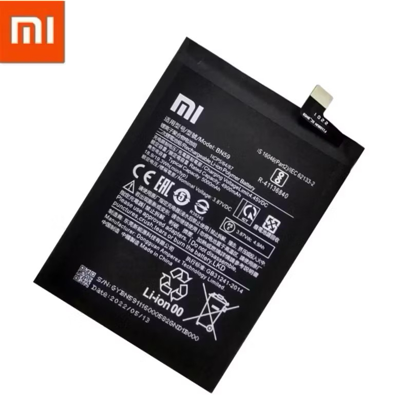 Bat(Bn59) Redmi Note 10/ Note 10s/Note 10 Pro -5000 mAh Original Com Garantia-Envio no mesmo dia