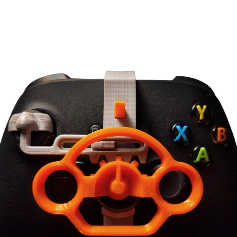 Mini Volante para Controle de Xbox Serie S/X, Xbox One e Xbox360