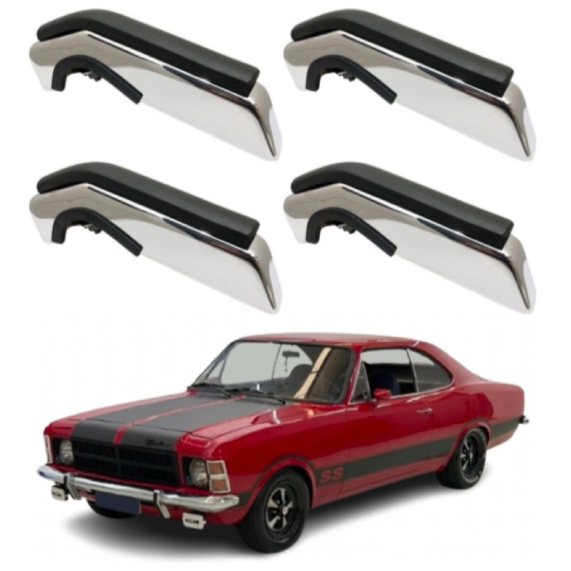 4 Garra Batente Picareta Opala Caravan Chevette Tubarão