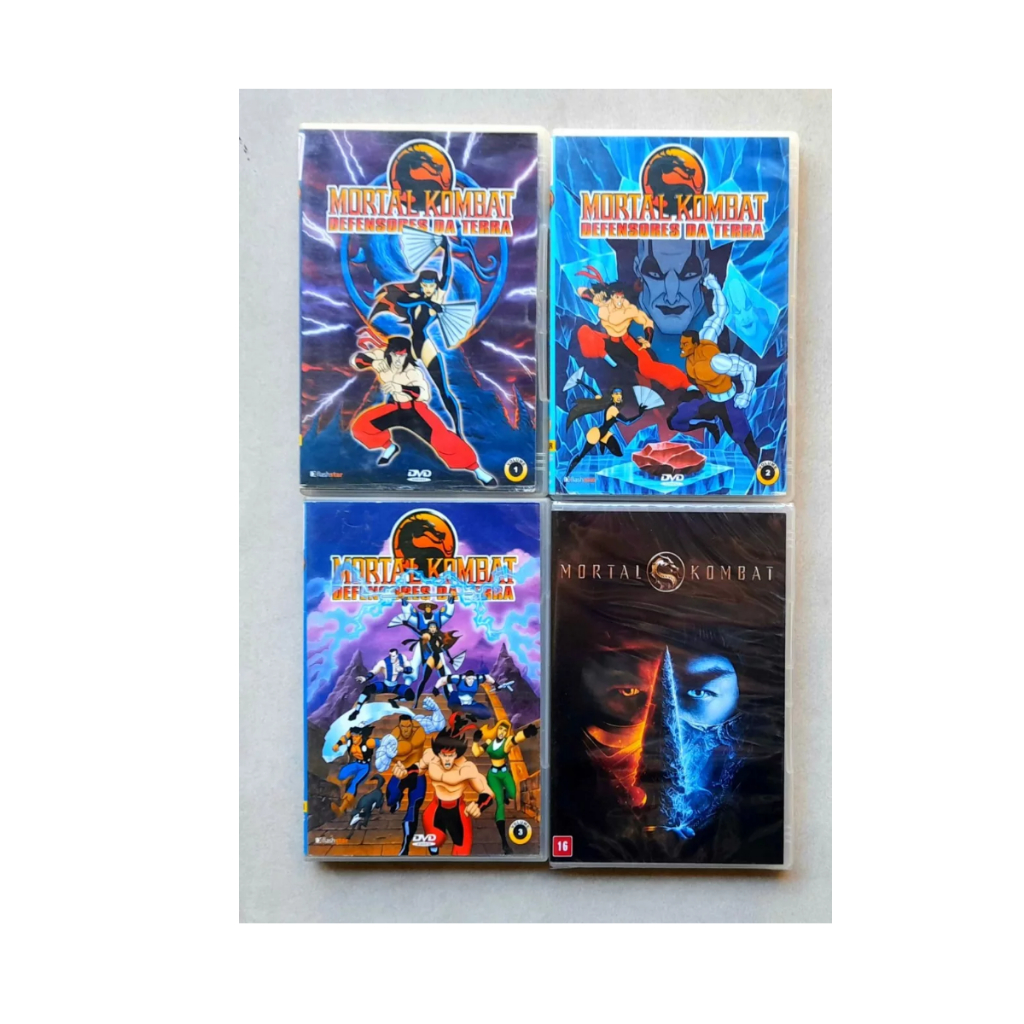 Dvd Mortal Kombat Defensores Da Terra